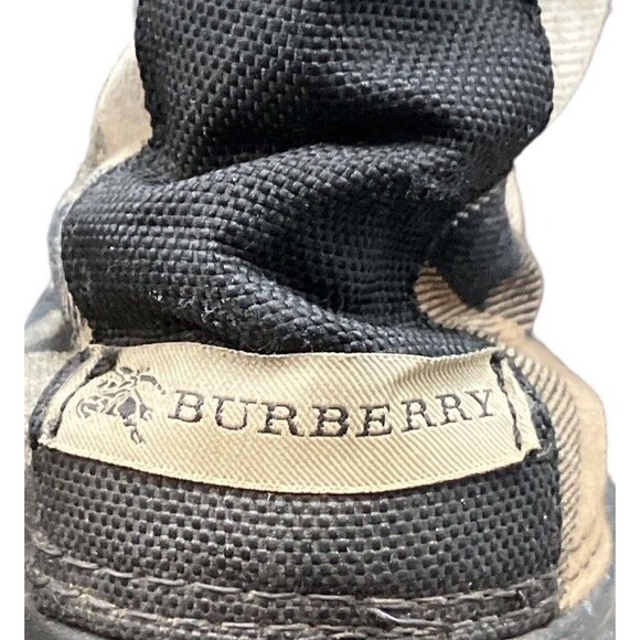 Burberry Nova Check Weather Resistant Lug Sole Tie Snow Boots Size US 6 - Picture 3 of 16